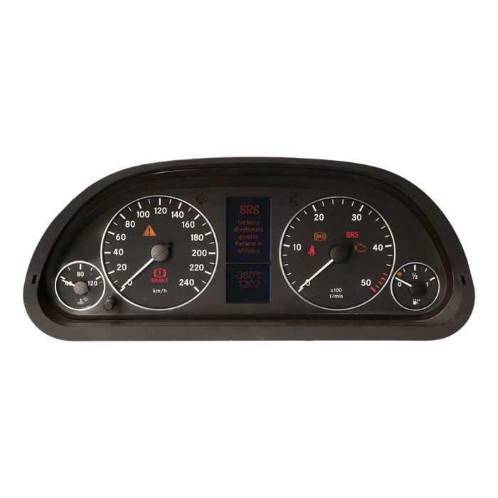 Mercedes A-Class W169 instrument cluster display repair