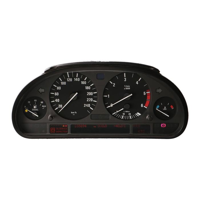 BMW 7 Series E38 instrument cluster needles repair