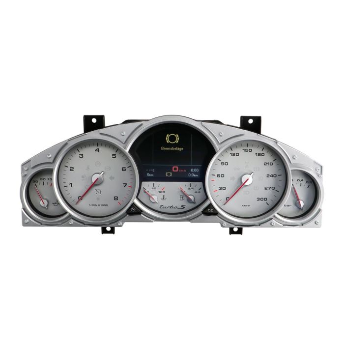 Riparazione display quadro strumenti Porsche Cayenne 9PA