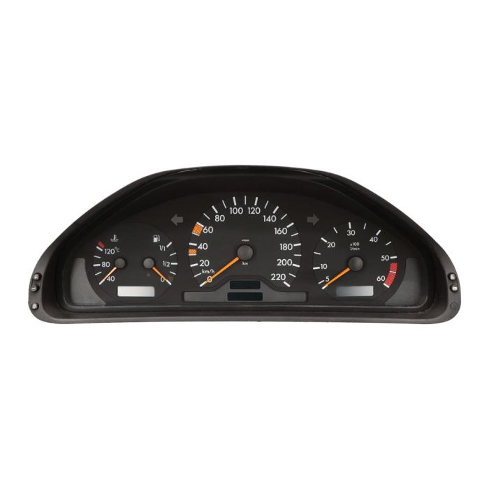 Riparazione display quadro strumenti Mercedes classe E W210 (pre-restyling 1995-2000)