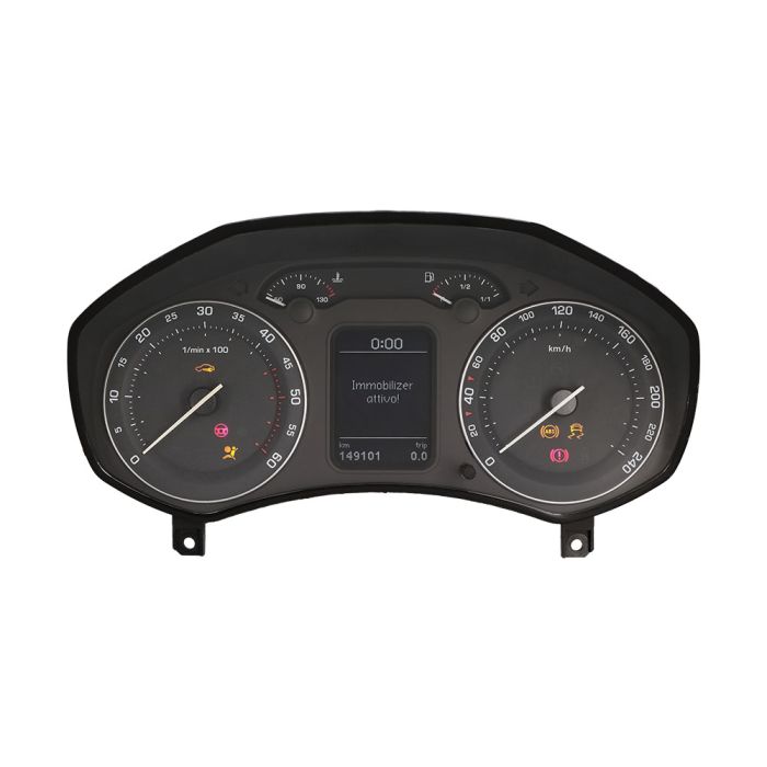 Riparazione display full fis quadro strumenti VDO Skoda Octavia Mk2 (pre-restyling 2004-2008)