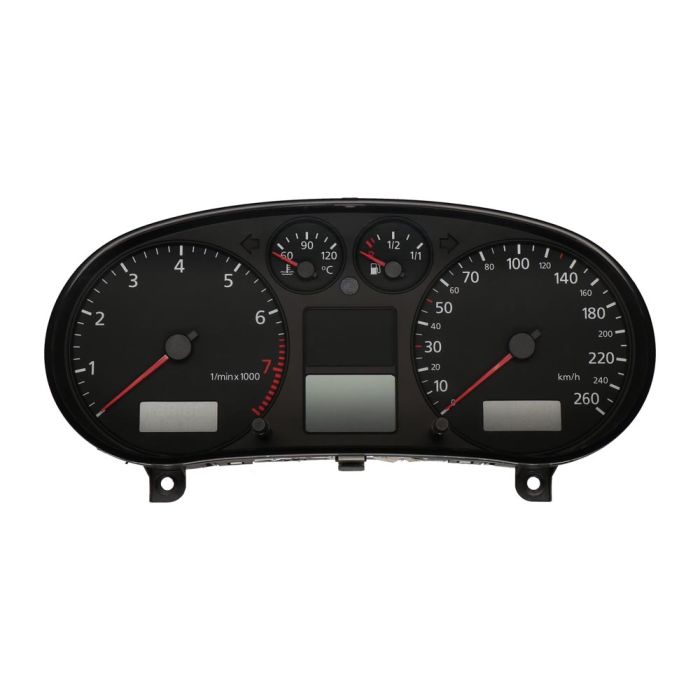 Riparazione display quadro strumenti Jaeger Audi A3 8L - revisione totale