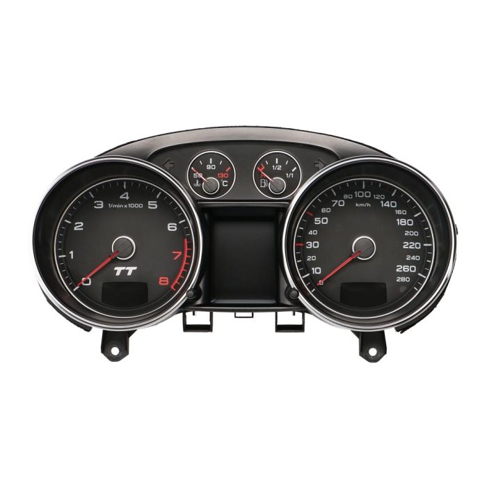 Riparazione display quadro strumenti Audi TT 8J